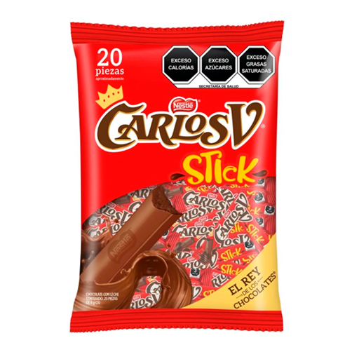 CHOC NESTLE CARLOS V STICK 20/20 PZS (copia)