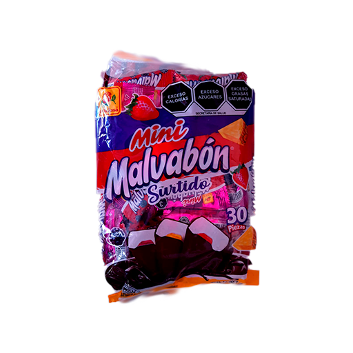 CHOC LA ROSA MINI MALVABON 18/30 PZS (copia)