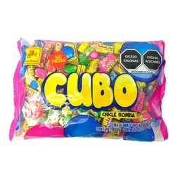 [CHCU] CHICLE LA ROSA CUBO 20/100 PZS